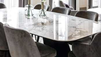 Tavolo fisso Icaro in ceramica di Calligaris