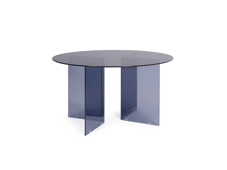 Tavolo rotondo Iride to Dark di Bizzotto