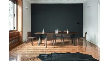 Tavolo Iron in Rovere Termotrattato di Sangiacomo