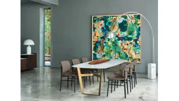Tavolo Obi in Ceramica di Sangiacomo