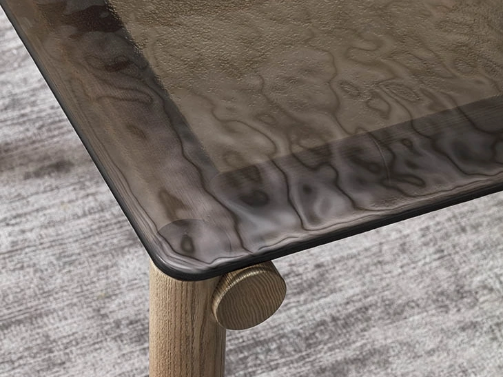 Tavolo Pols in vetro ricotto di Alf Da Frè