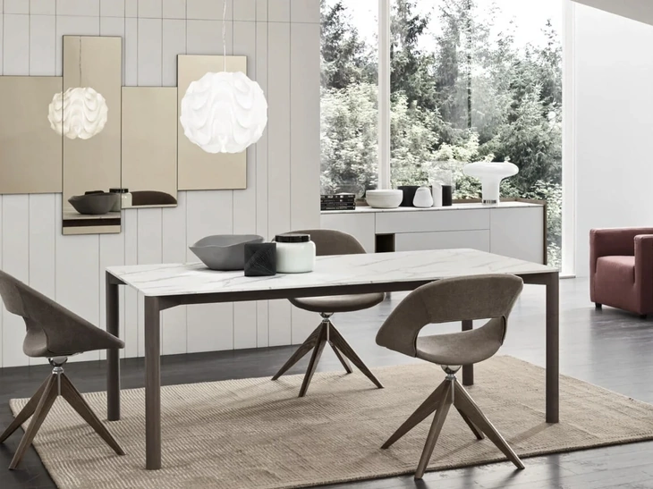 Tavolo in gres Radius di Maronese