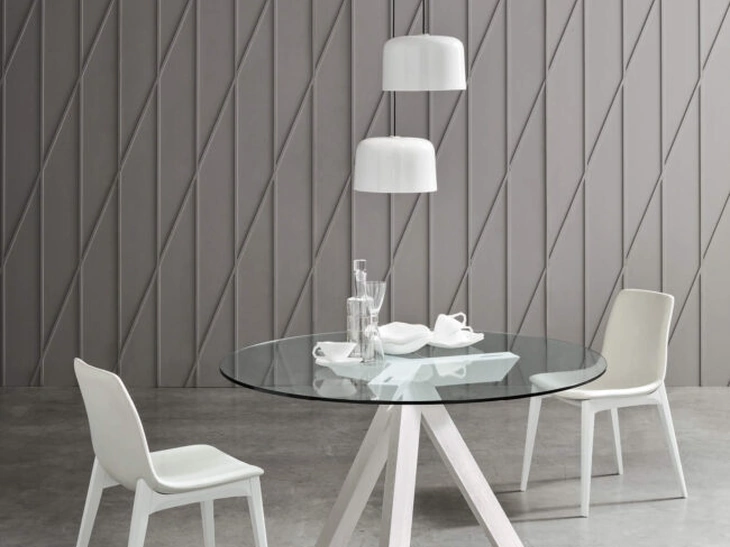 Tavolo rotondo Run di Maronese