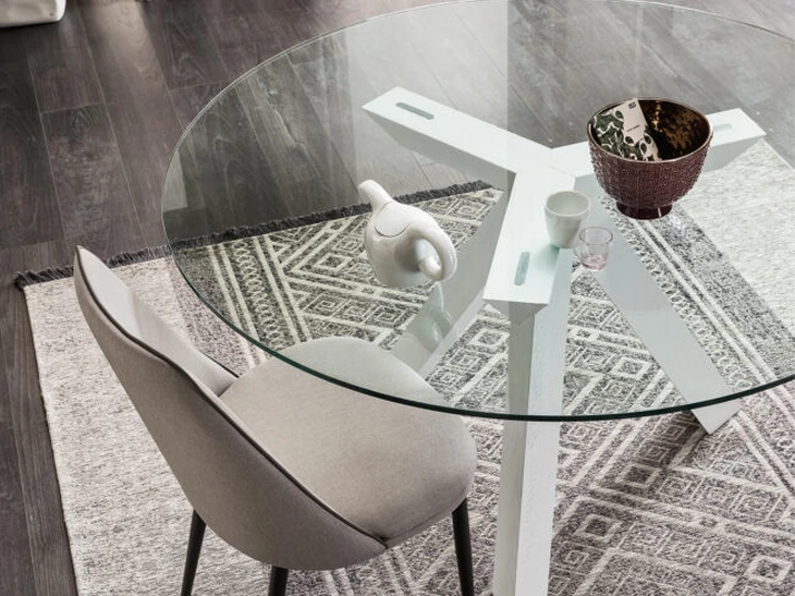 Tavolo rotondo Run di Maronese