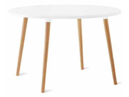 Tavolo Shangai con top in laminato e base in Faggio di Veneta Cucine