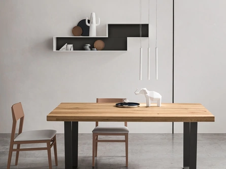 Tavolo Strong in legno massiccio di Maronese