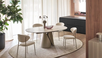 Tavolo allungabile Tango in ceramica di Calligaris