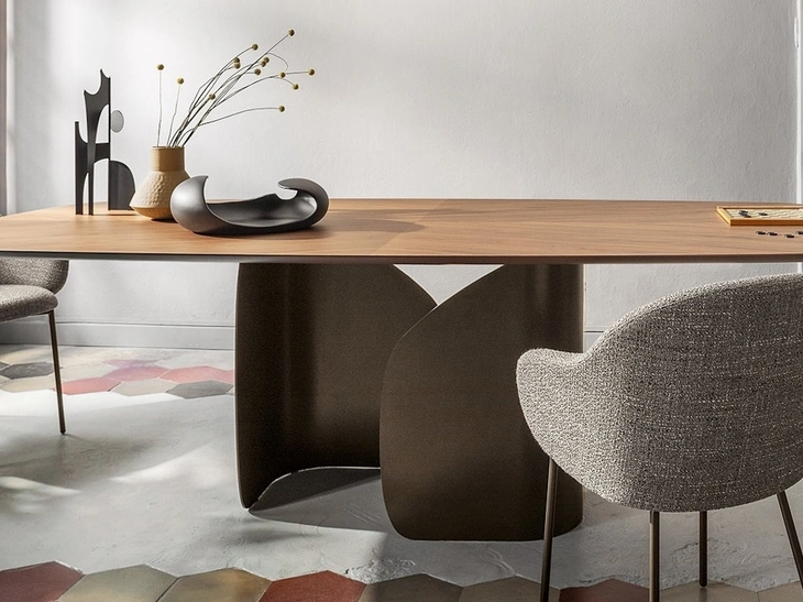 Tavolo in legno Twins di Calligaris