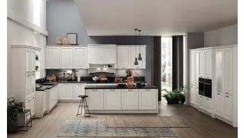 Cucina Classica Lola Frassino Decapè Ghiaccio di Arrex