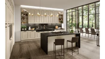 Cucina Classica con isola Verona 01di Arredo3
