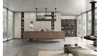 Cucina AL 32 Noce Savoia di Arrex