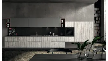 Cucina Moderna lineare Astro 04 di Essebi