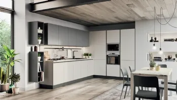 Cucina Moderna ad angolo Easy 014 di Ar-due