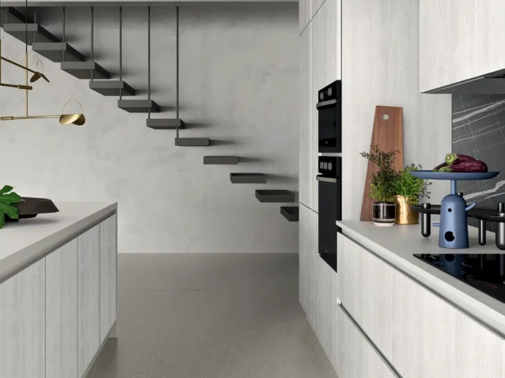 Cucina Moderna in quercia Easy 001 di Ar-due