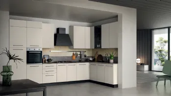 Cucina Moderna ad angolo in Pet Easy 005 di Ar-due