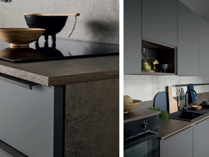 Cucina Moderna in Pet Easy 008 di Ar-due