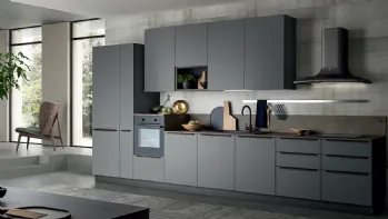 Cucina Moderna in linea in Pet Easy 008 di Ar-due