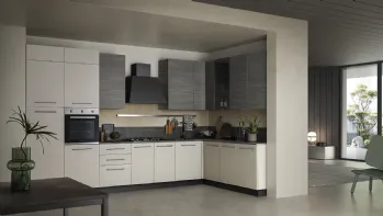 Cucina Moderna ad angolo in Pet Easy 031 di Ar-due