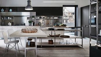 Cucina Moderna ad angolo Ethica di Veneta Cucine
