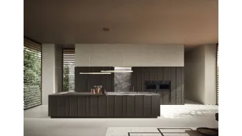 Cucina Moderna con isola Maggiorana 01 di Valdesign