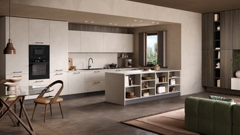 Cucina Moderna con penisola Materia 05 di Essebi