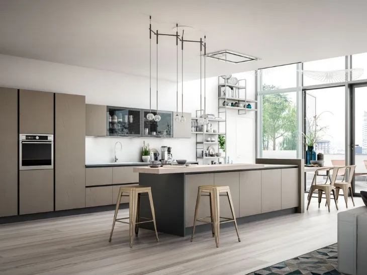 Cucina Moderna Opale composizione 2 di Arrex