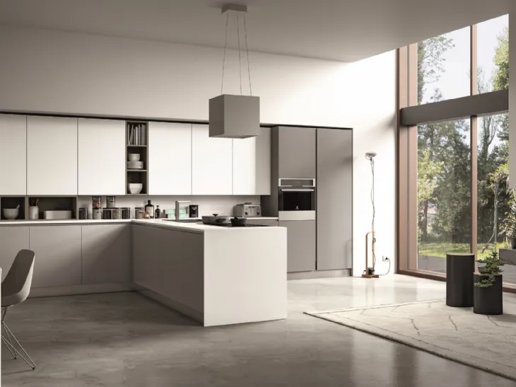 Cucina Moderna Petalo Comp 5 di Essebi