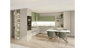 Cucina Moderna angolare Start-Time 10 di Veneta Cucine