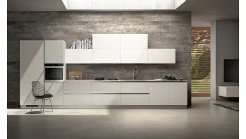 Cucina Moderna lineare Stella composizione 02 di Essebi