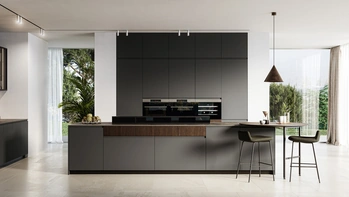 Cucina Moderna in Pet opaco Wega di Arredo3