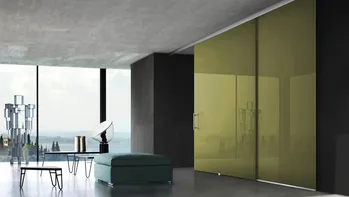 Porta per interni Tao Sospesa in Laccato di Doal