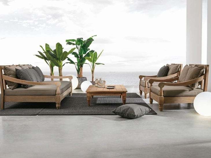 Arredo da esterno in Teak Bali di Bizzotto