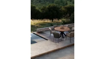 Sedia in tessuto Ivissa di Bizzotto