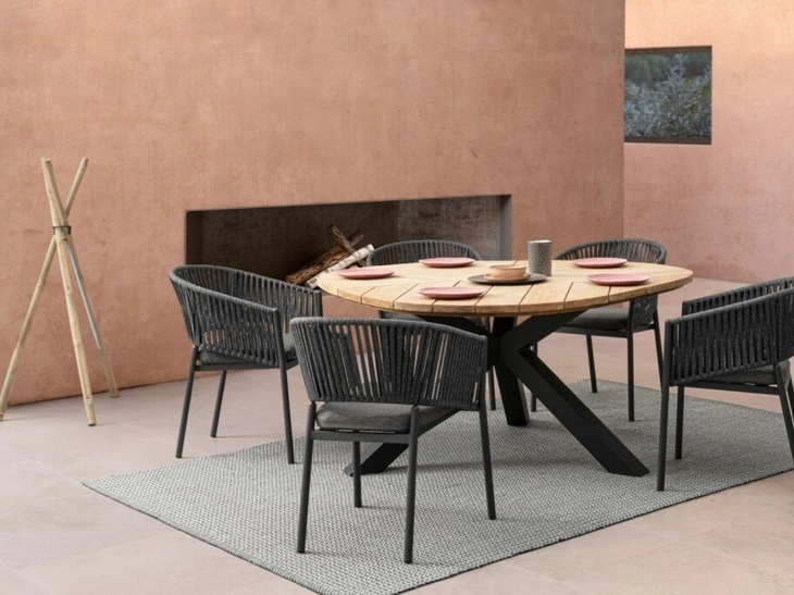 Tavolo in teak Palmdale di Bizzotto