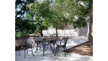 Tavolo da giardino con sedie modello Victoria Rotondo di Bizzotto
