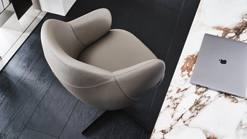 Poltrona direzionale Bombè X di Cattelan Italia
