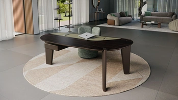 Scrivania direzionale di design in legno Boston di Cattelan Italia