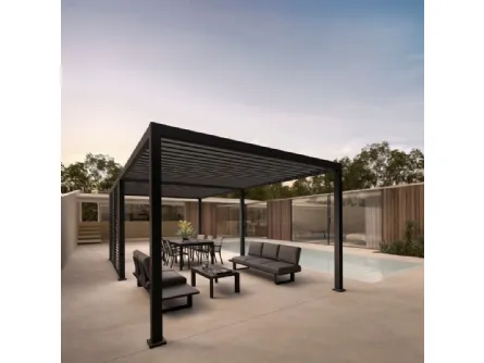 Pergola Ocean Antracite a isola di Bizzotto