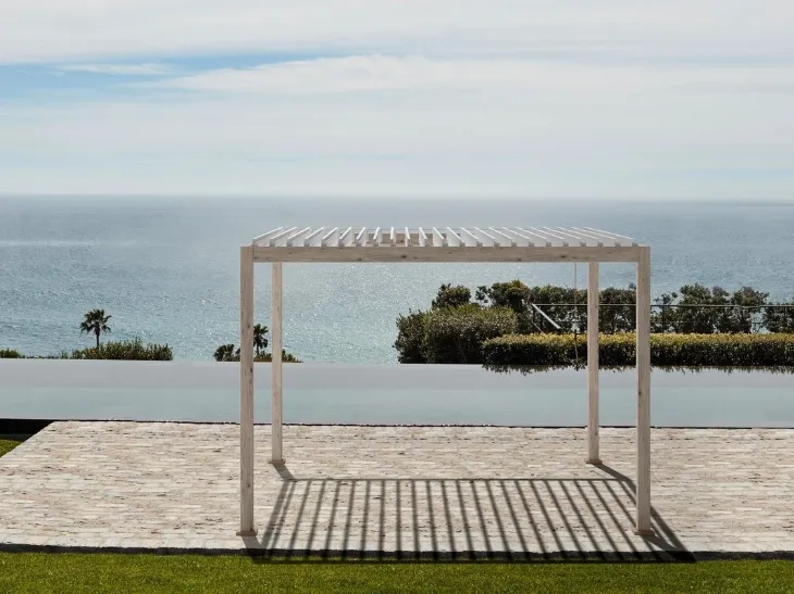 Pergola Ocean Rustic Bianco di Bizzotto